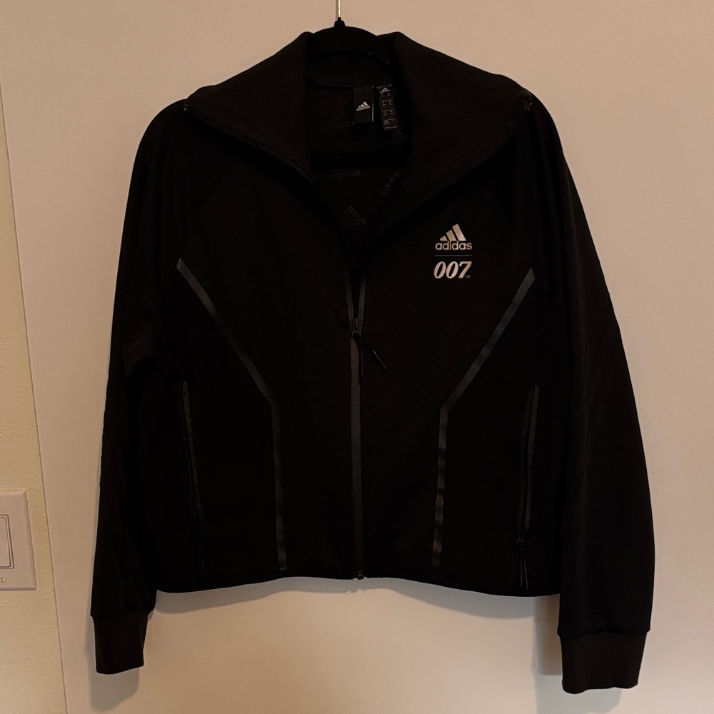 Adidas Black 007 Track Jacket